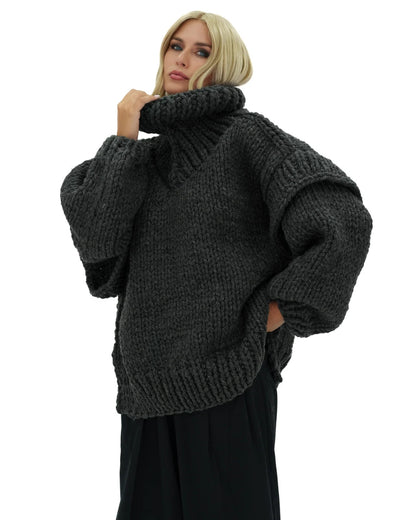 AVA | TURTLE ROLLED NECK SWEATER