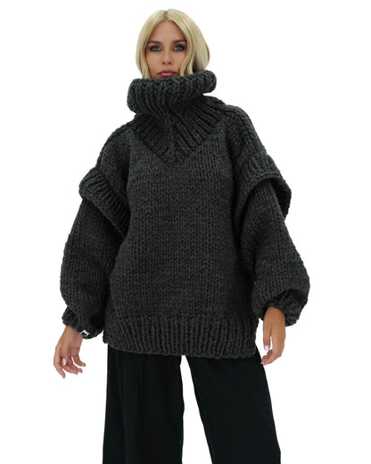 AVA | TURTLE ROLLED NECK SWEATER