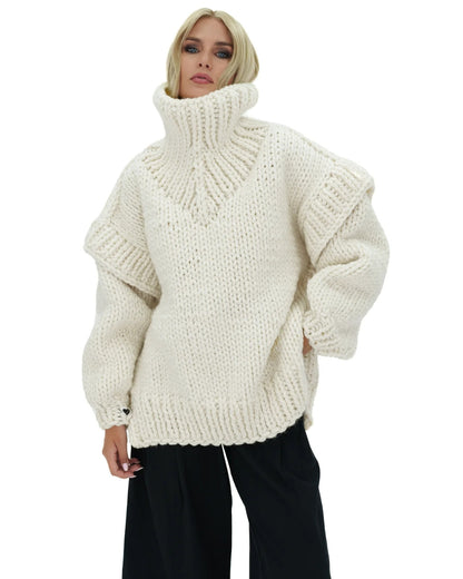 AVA | TURTLE ROLLED NECK SWEATER