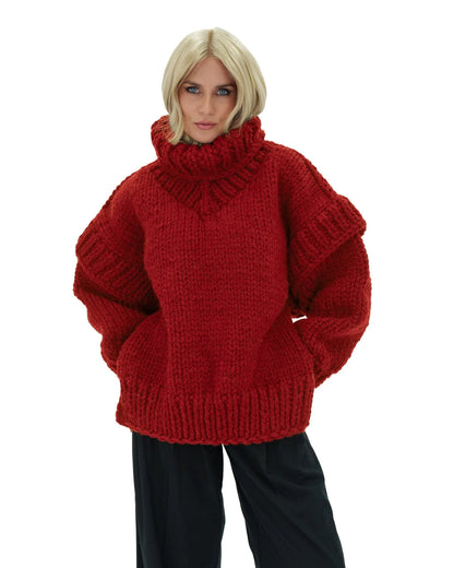 AVA | TURTLE ROLLED NECK SWEATER