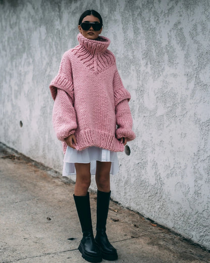 AVA | TURTLE ROLLED NECK SWEATER